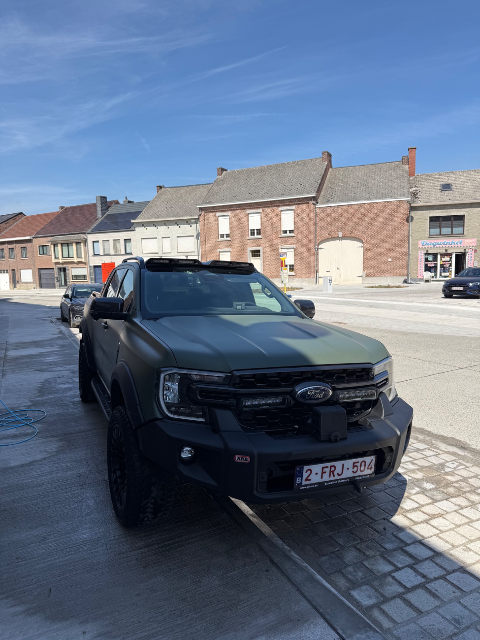 Ford Ranger voorkant na detailing