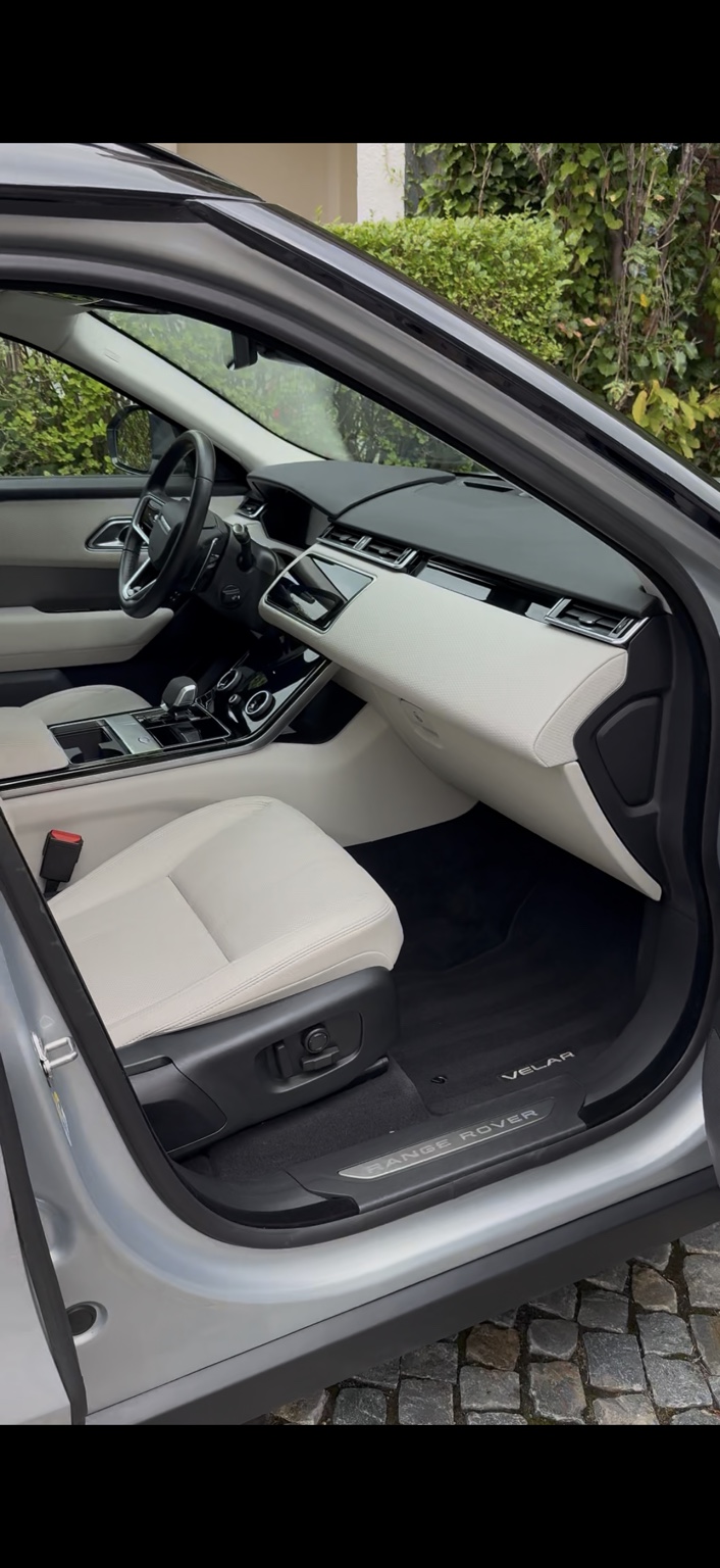 Gereinigd interieur van Range Rover