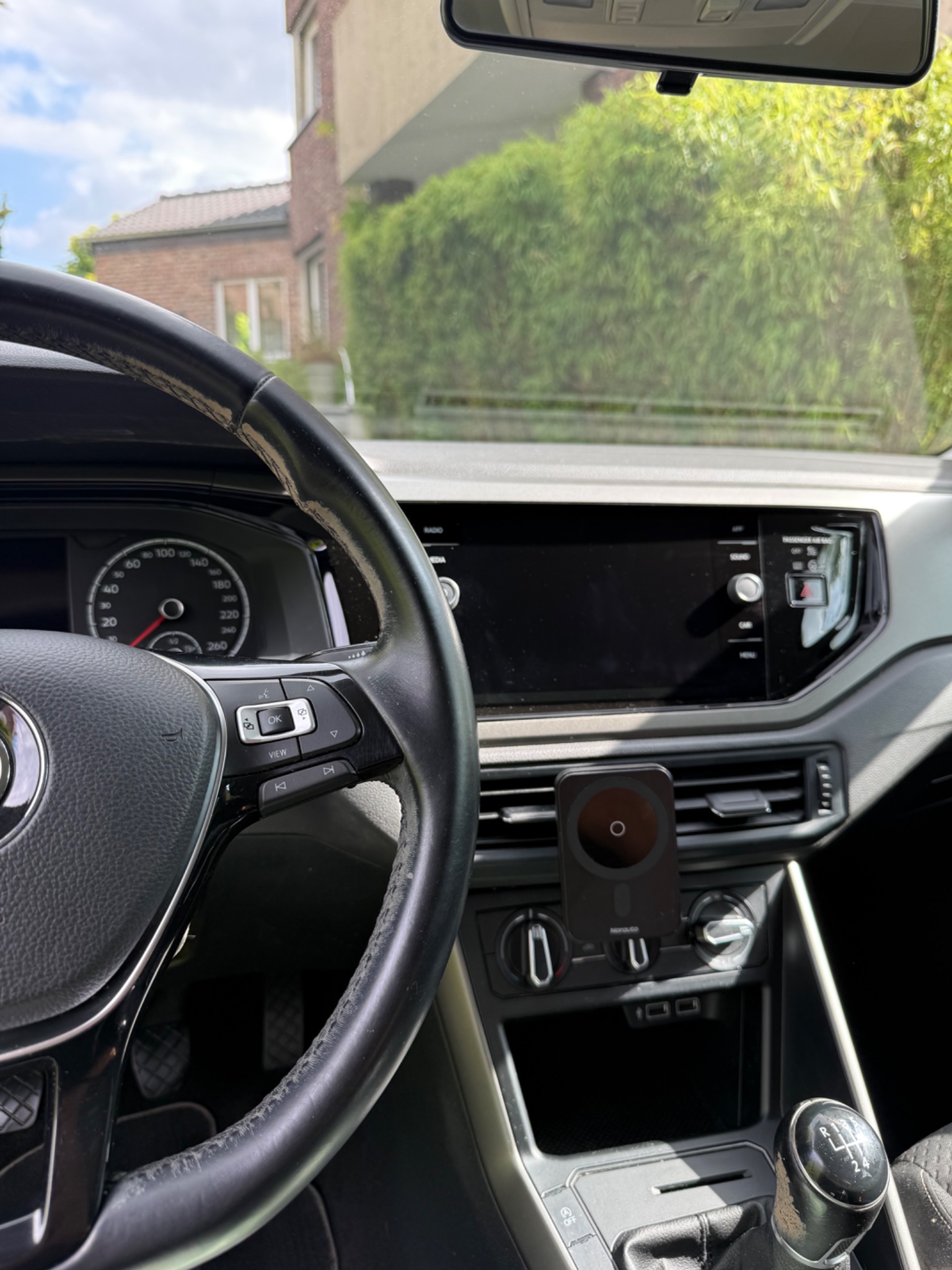 Volkswagen Polo dashboard na reiniging