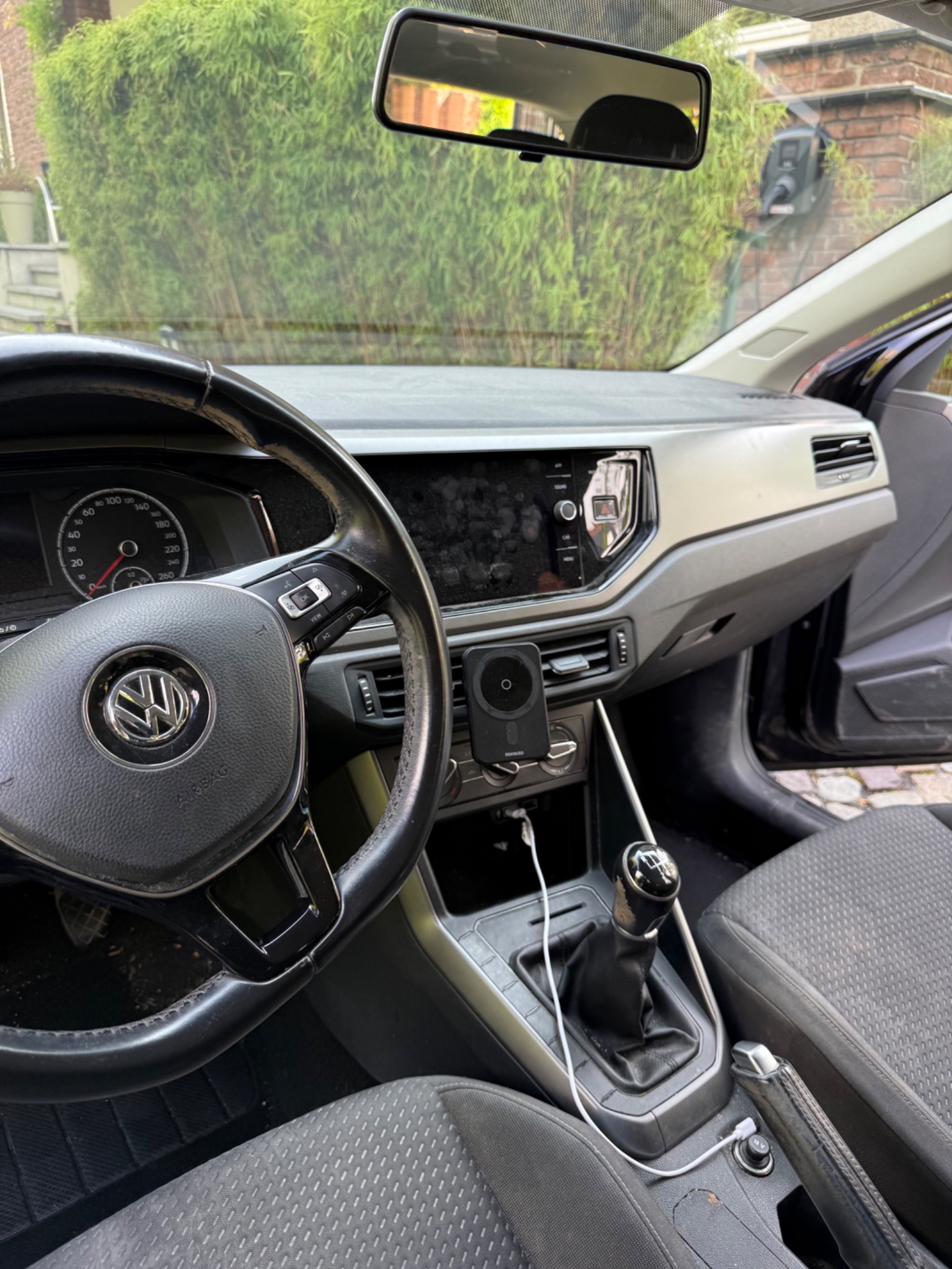 Volkswagen Polo dashboard voor reiniging