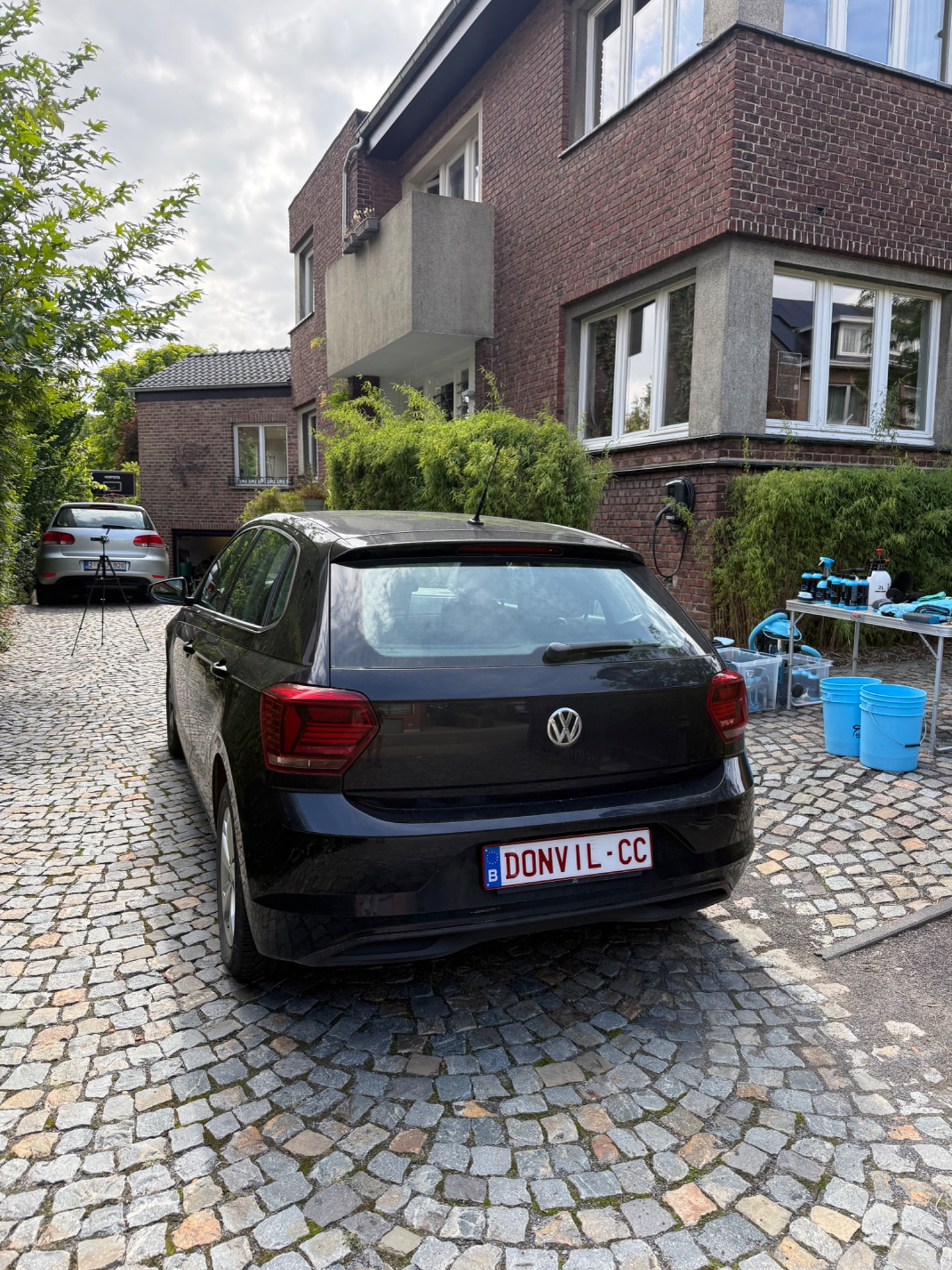 Volkswagen Polo achterzijde voor detailing